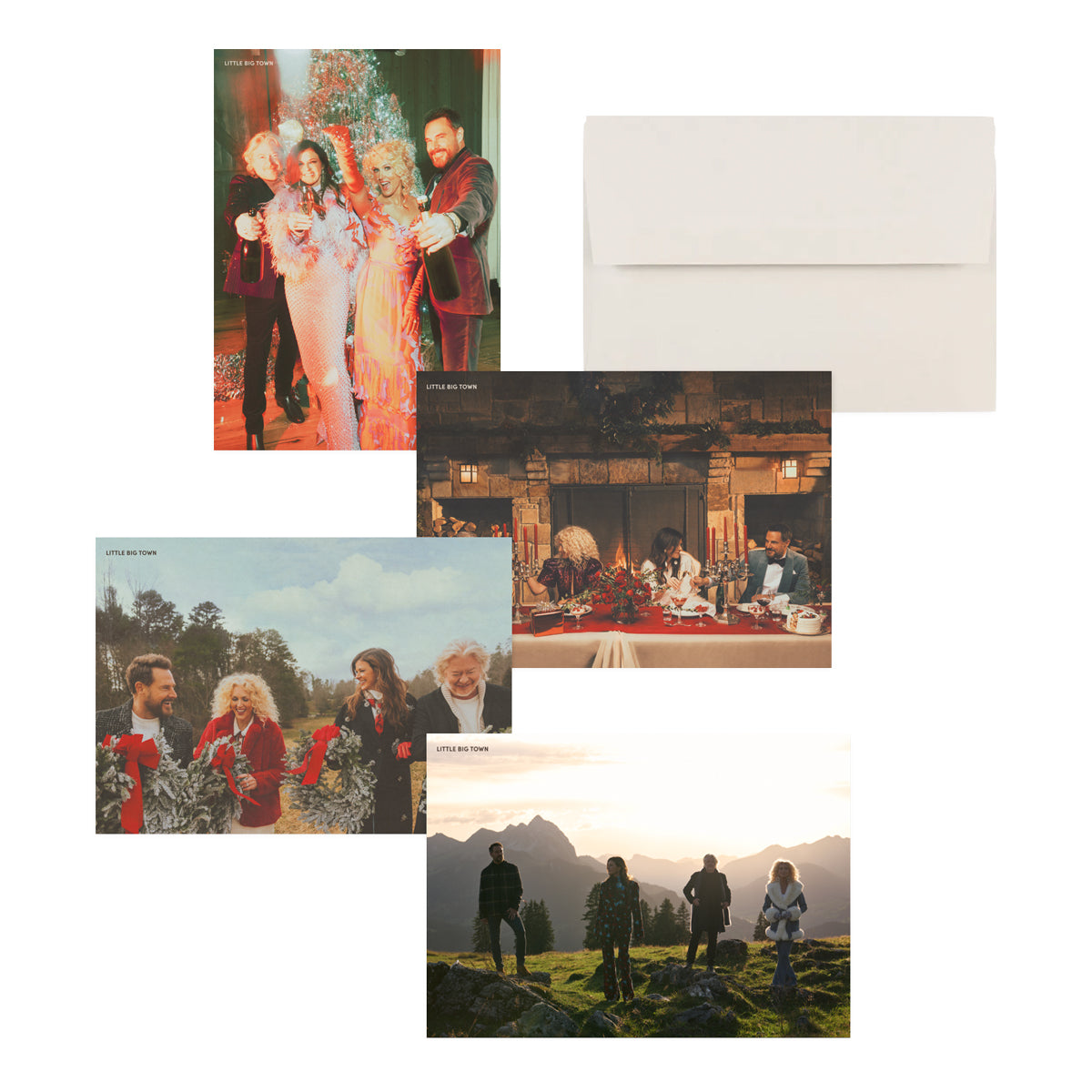 LITTLE BIG TOWN CHRISTMAS CARDS