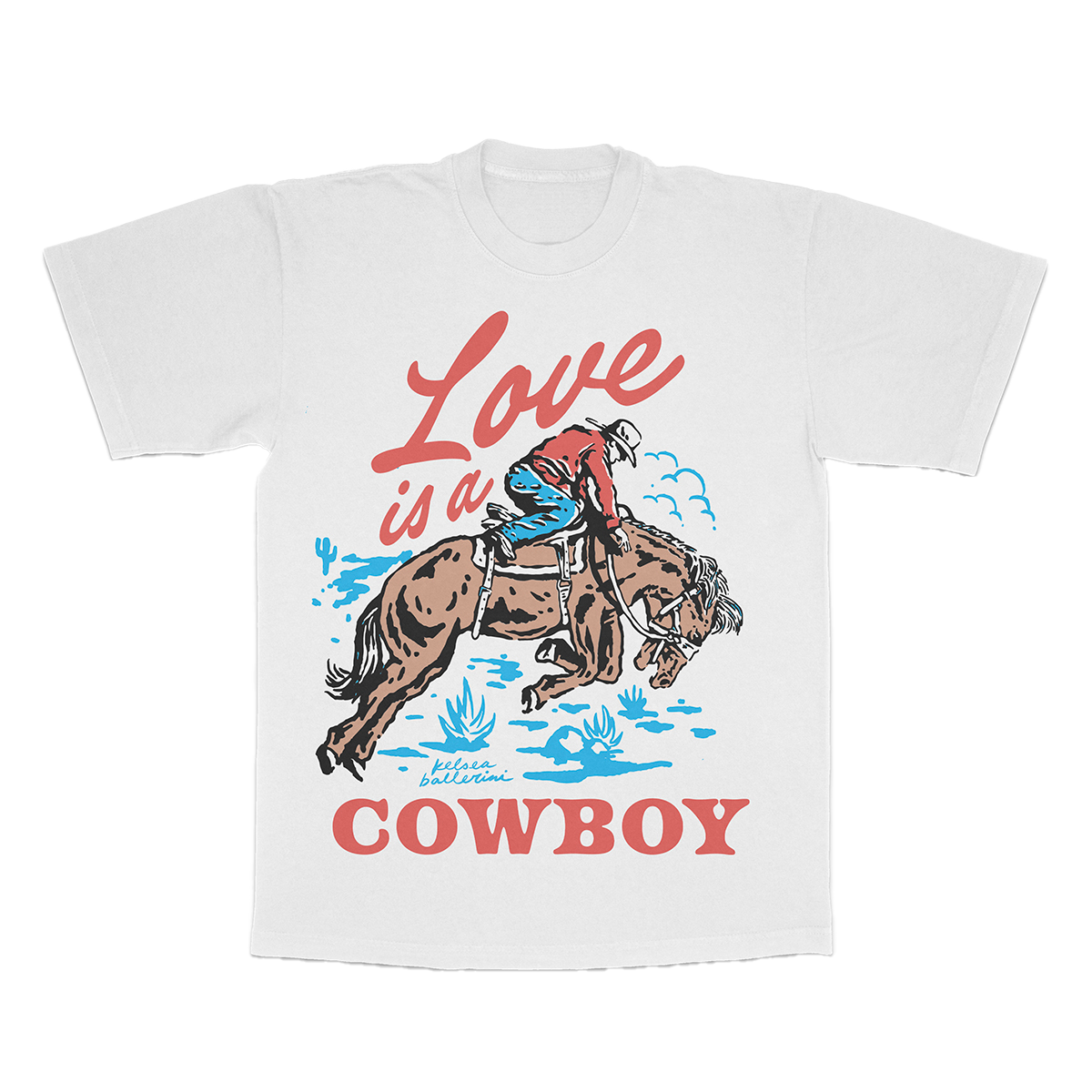 LOVE IS A COWBOY T-SHIRT