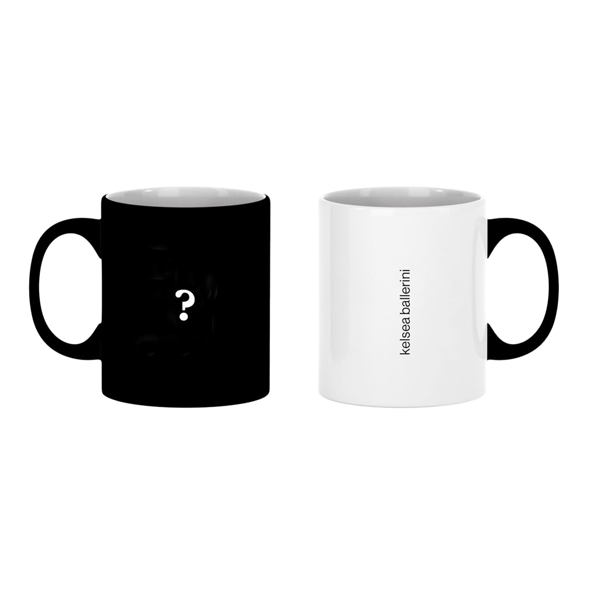 QUESTION MARK COLOR CHANGING MUG