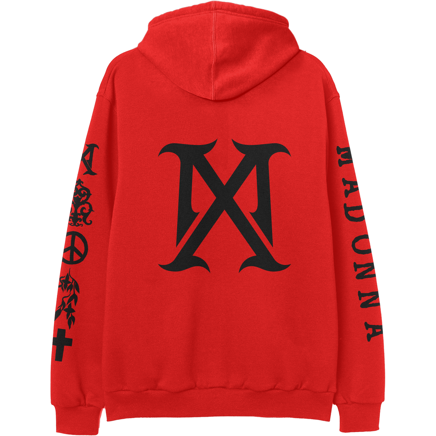 Disturbe The Peace Red Pullover Hoodie
