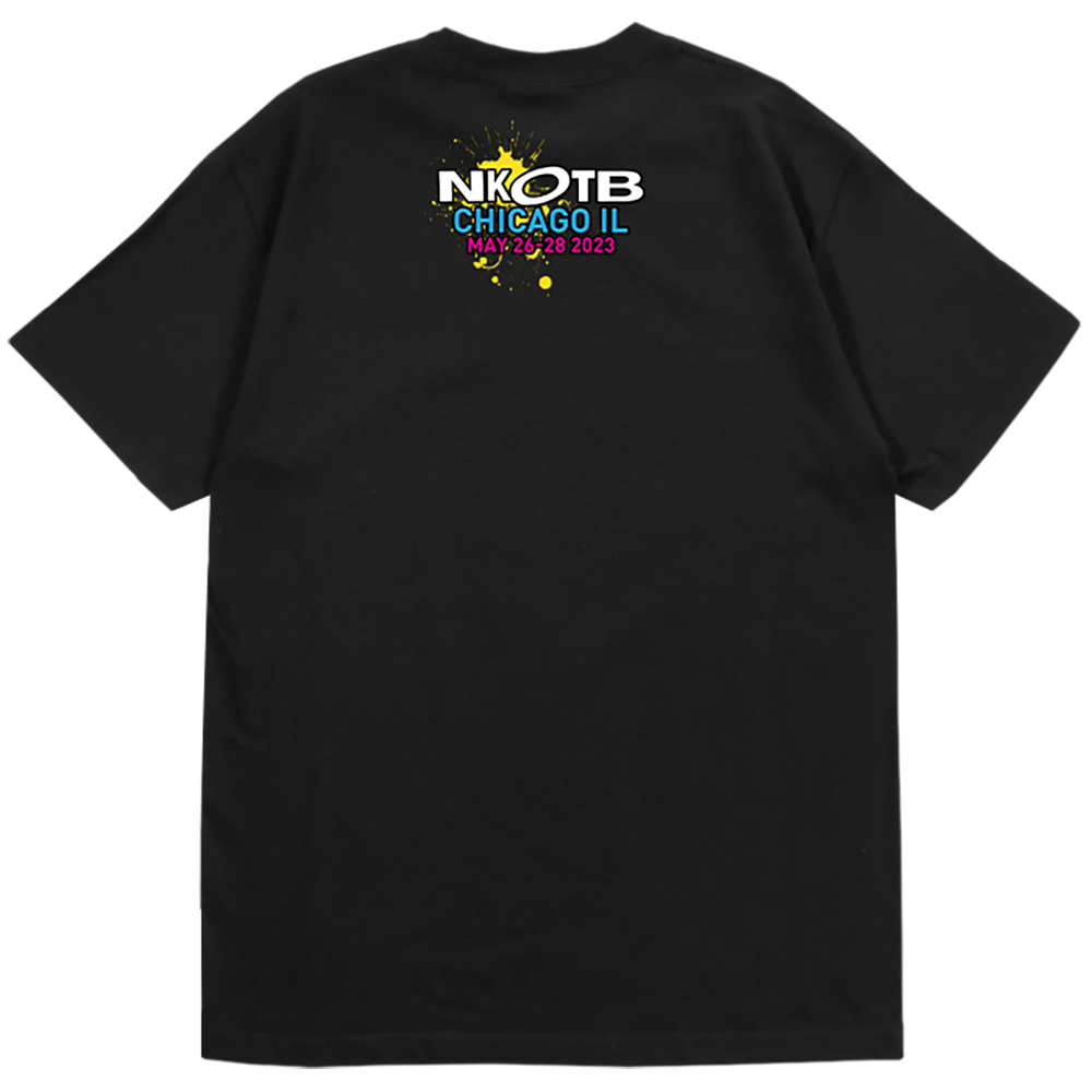 BLOCKCON Splatter Black Tee