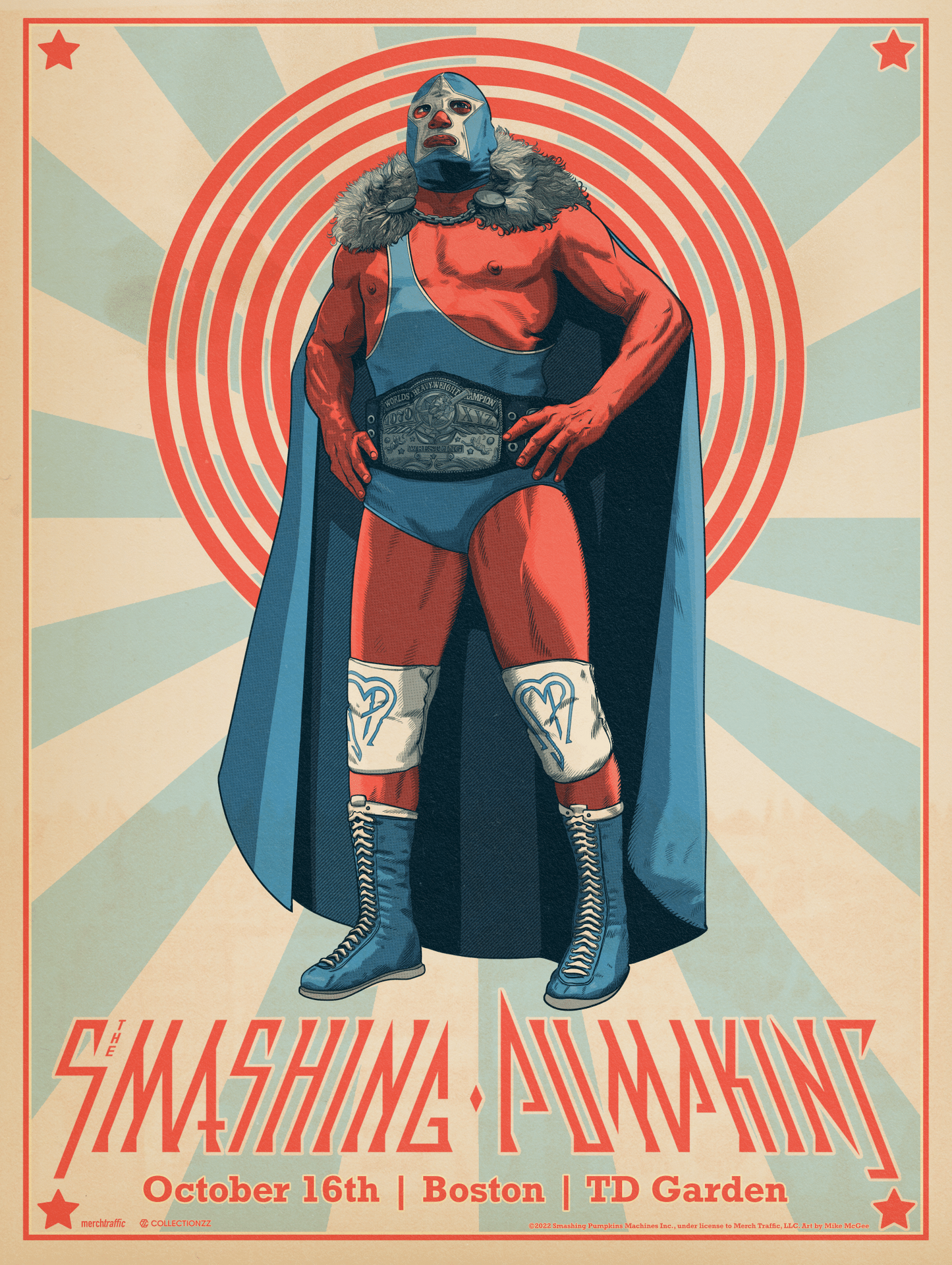 The Smashing Pumpkins Boston October 16, 2022 Print