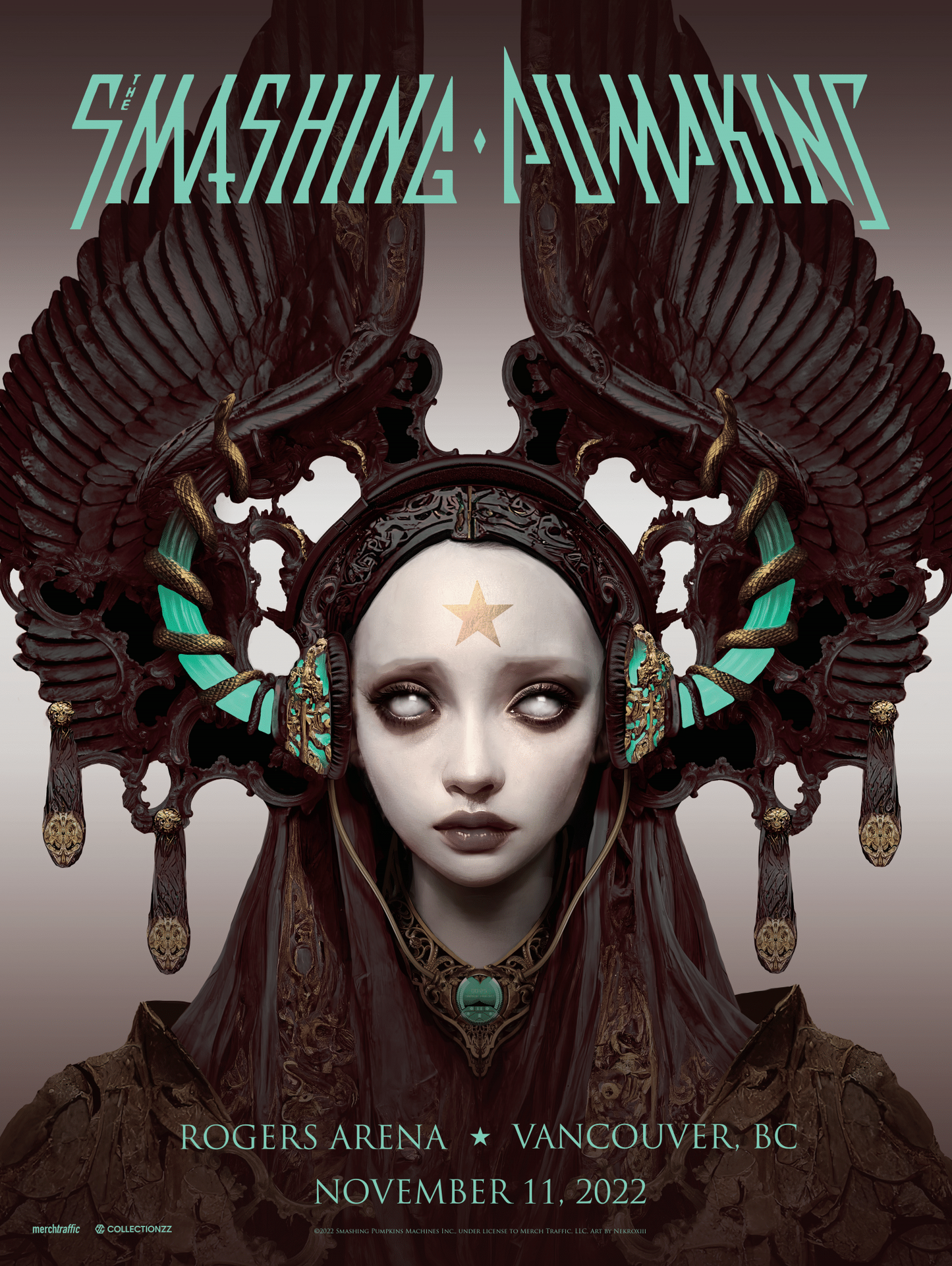 The Smashing Pumpkins Vancouver November 11, 2022 Print