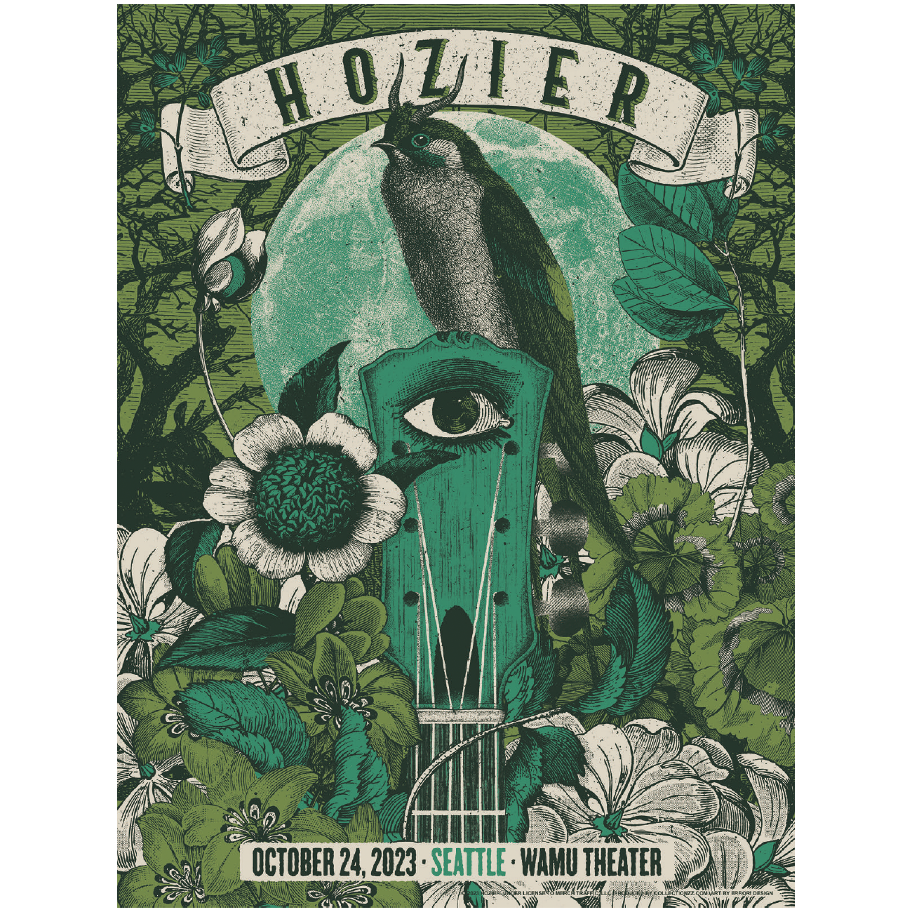 Seattle October 24 Show Poster