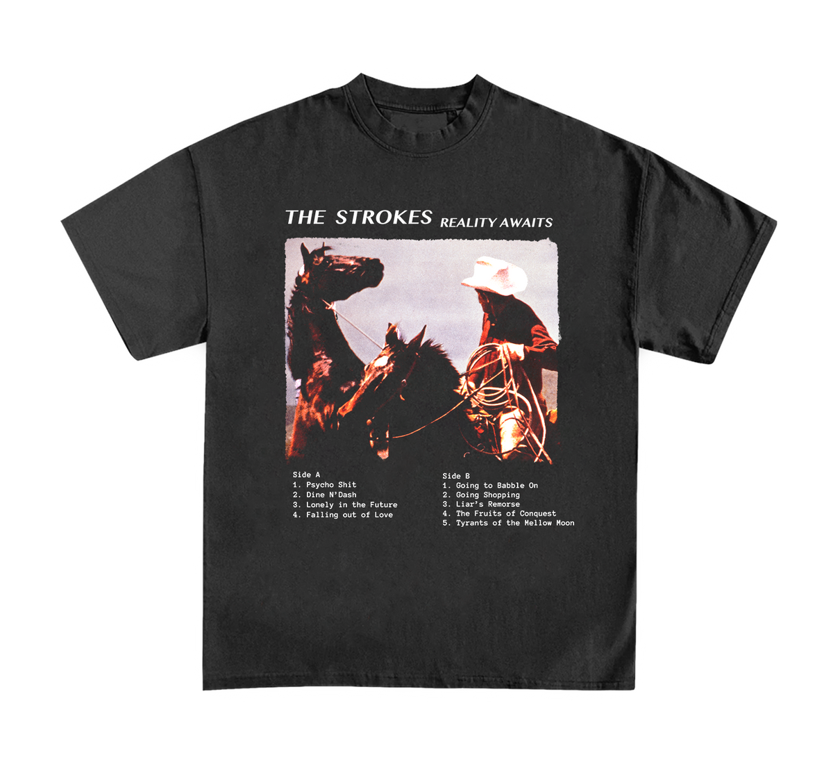 Reality Awaits Tracklist Tee