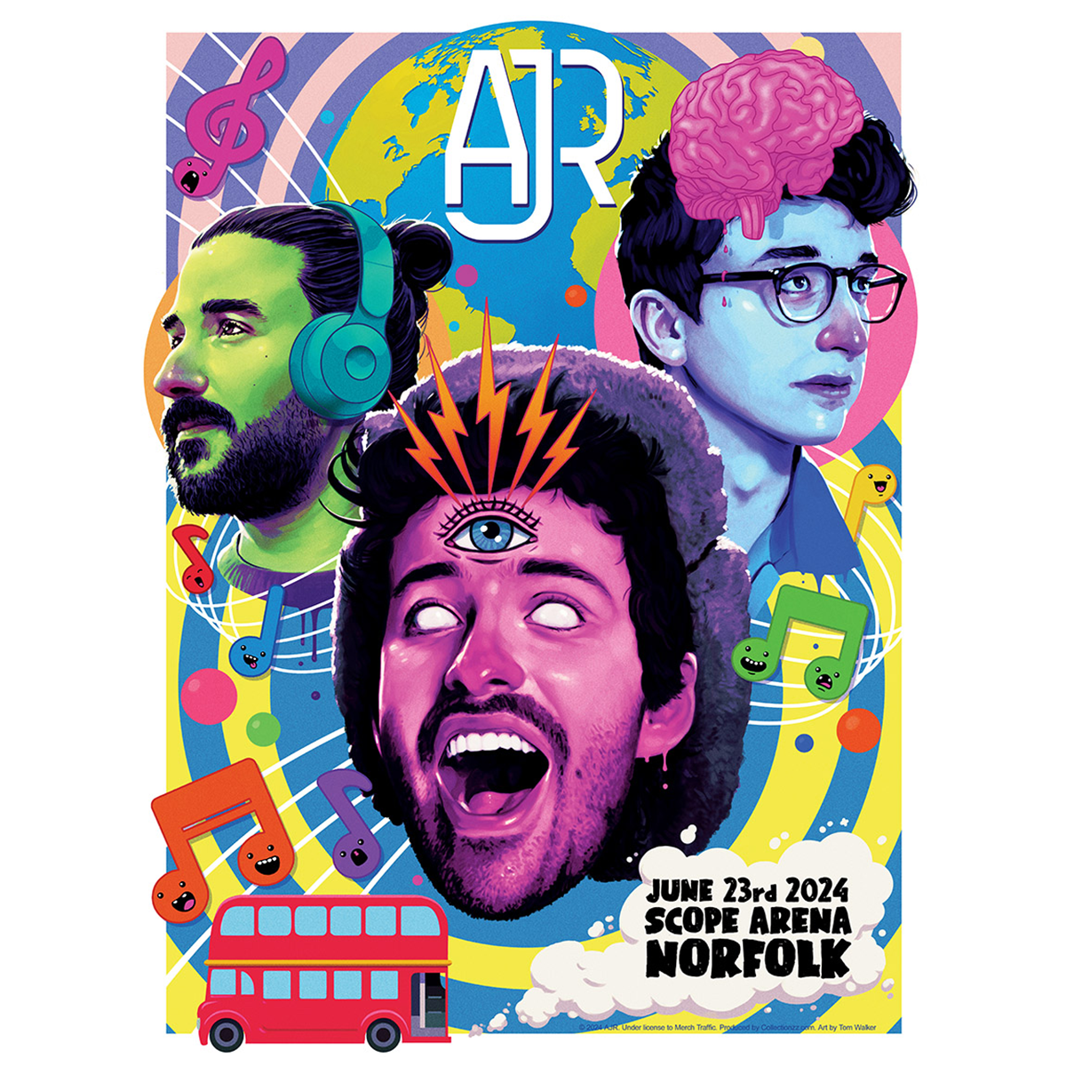Norfolk June 23 2024 Tour Poster - Limited Edition