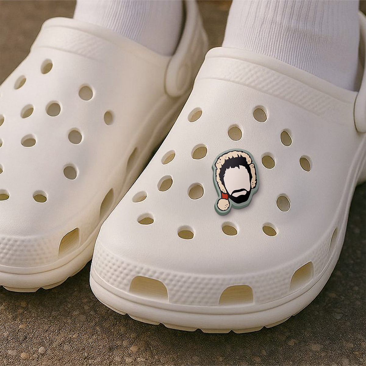 Jack Head Shoe Charm Cap For Clogs