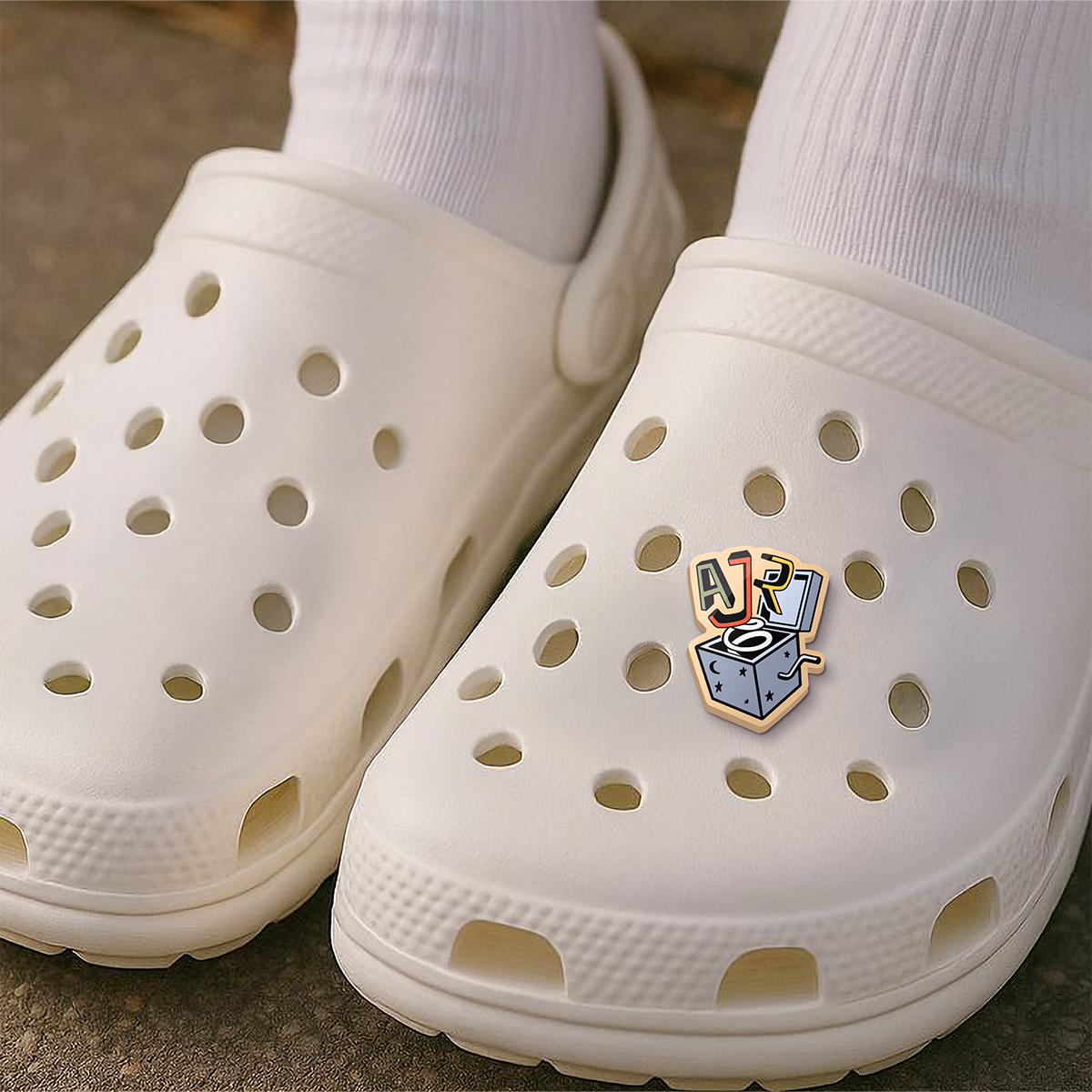 Jack In-A-Box Charm Cap For Clogs