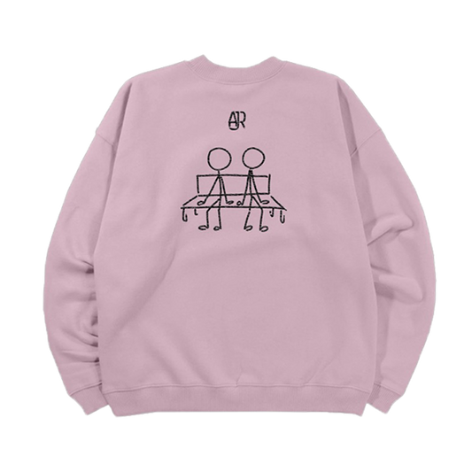 The Maybe Man Crewneck - Pink