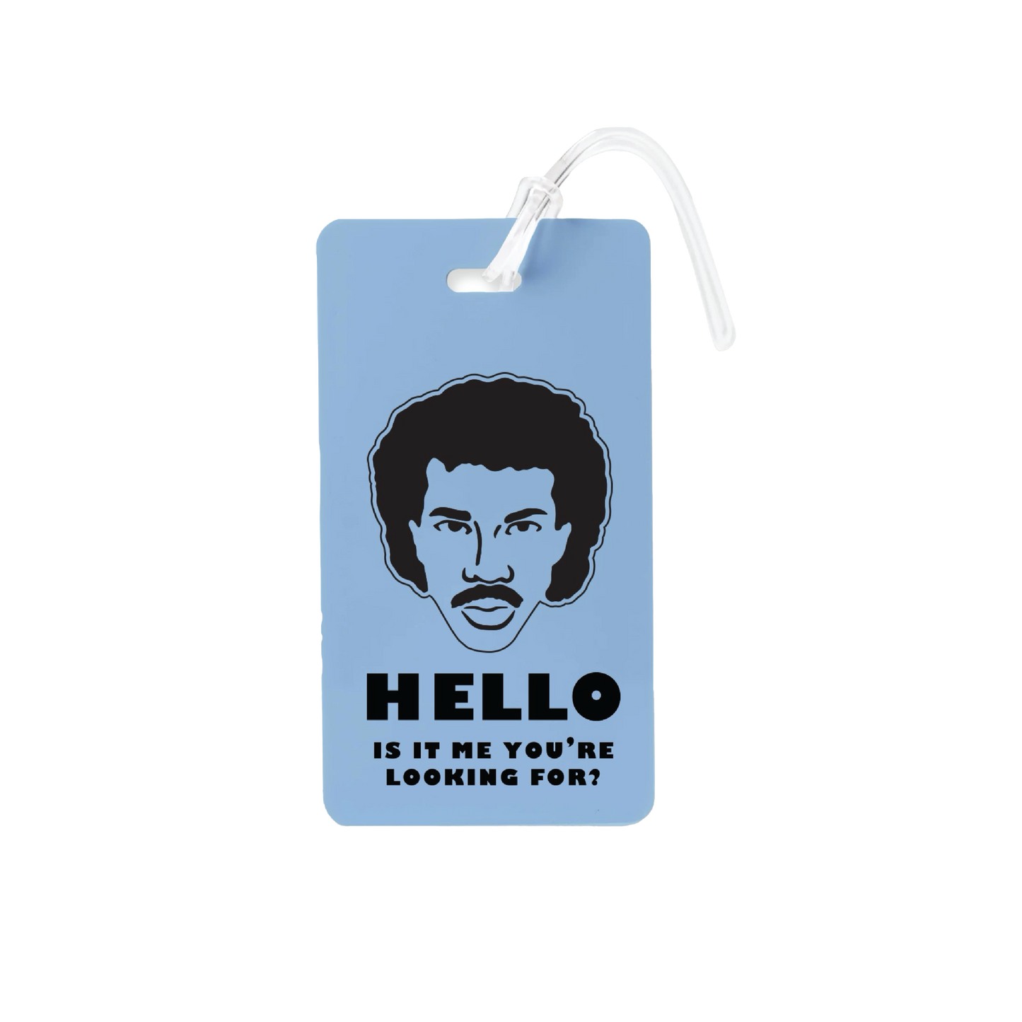 Hello Is It Me You're Looking For Luggage Tag - Blue