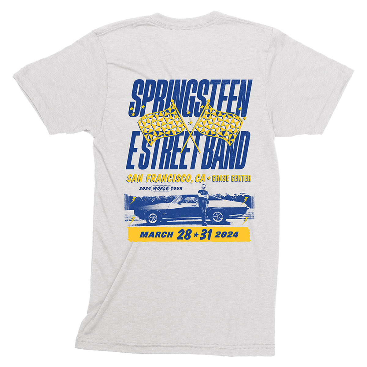Springsteen & The E Street Band San Francisco 2024 Limited Edition Tour Tee