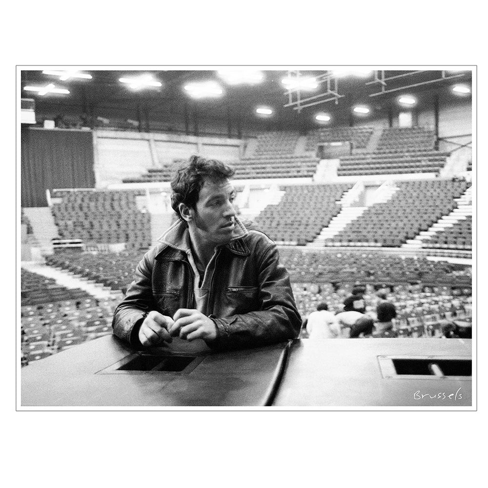 Exclusive Lithograph Print - Bruce Springsteen Solo Collection - Brussels