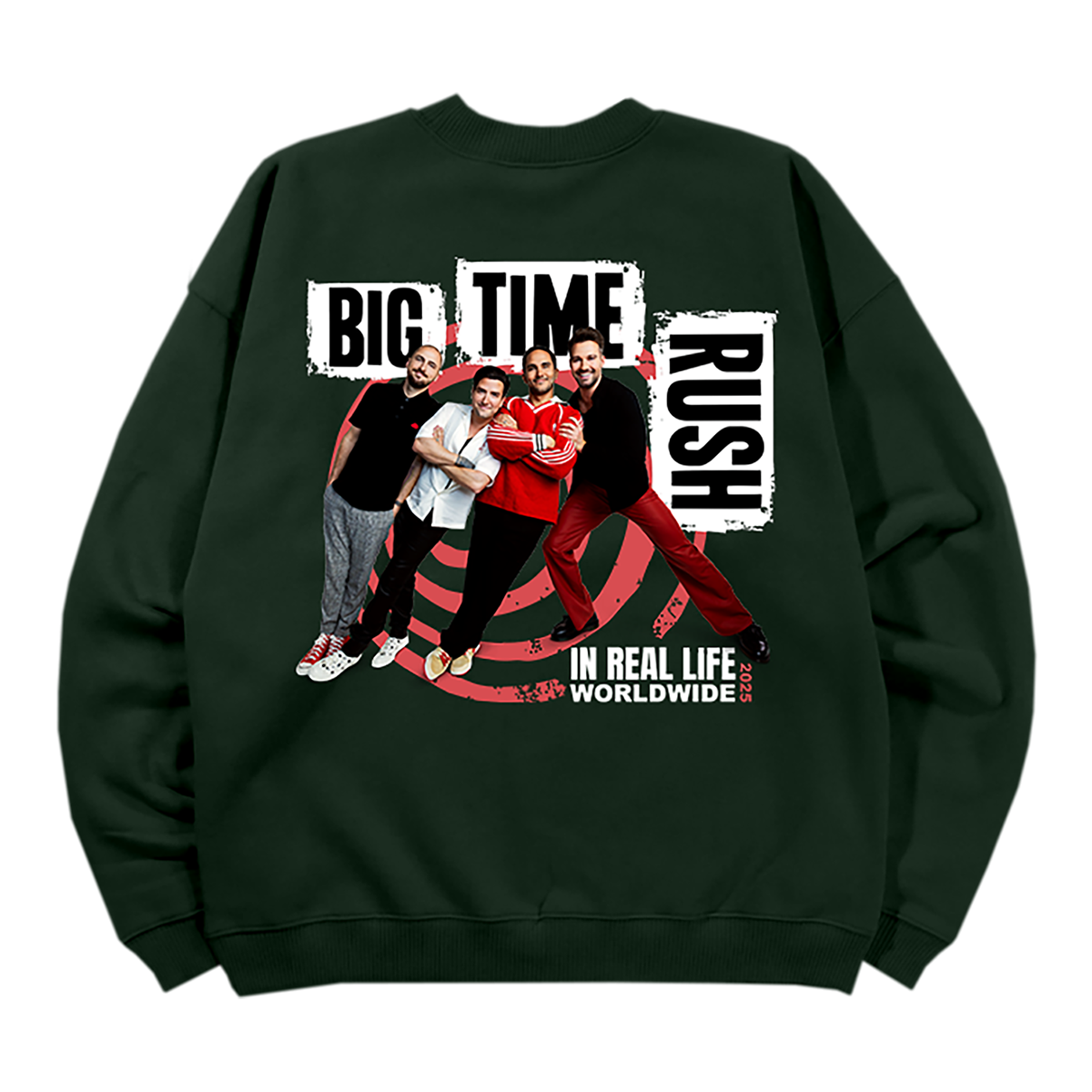 BTR In Real Life Worldwide 2025 Tour Crewneck