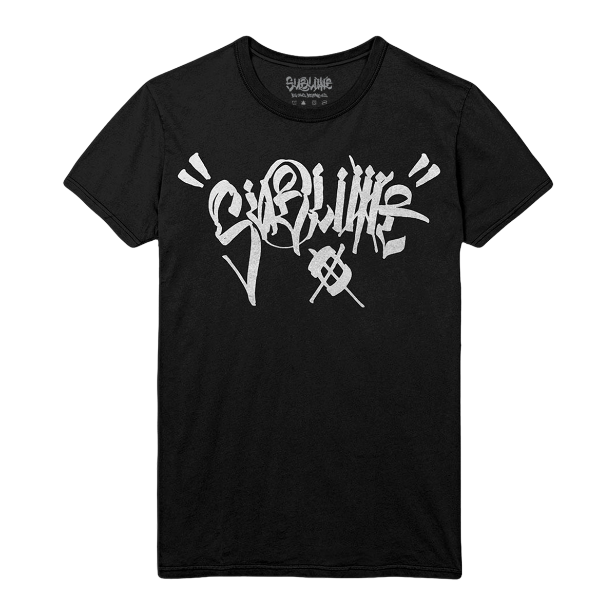 Sublime x Chaz Script T-Shirt - Black