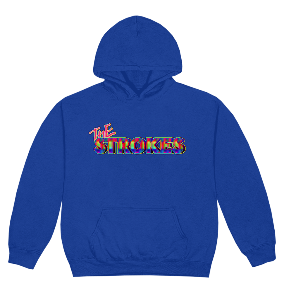 The Strokes Logo Hoodie - Blue
