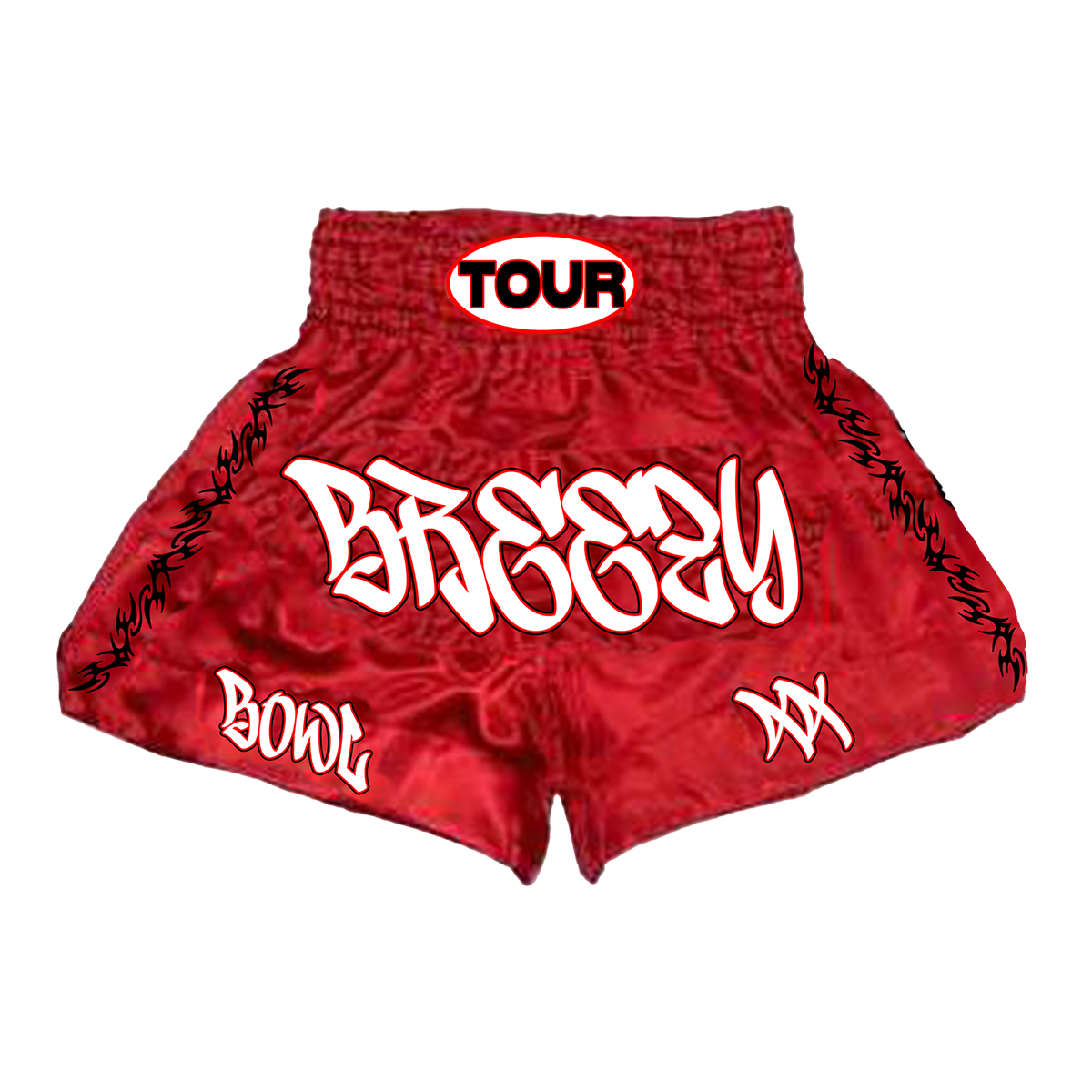 Breezy XX Muay Thai Shorts - Red