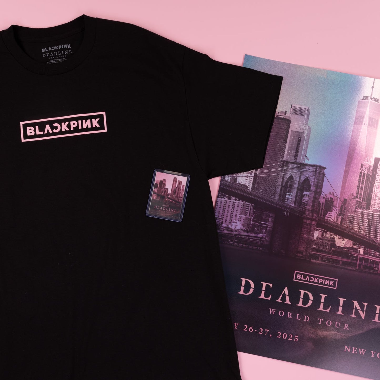 BLACKPINK Exclusive City Tee NYC Black