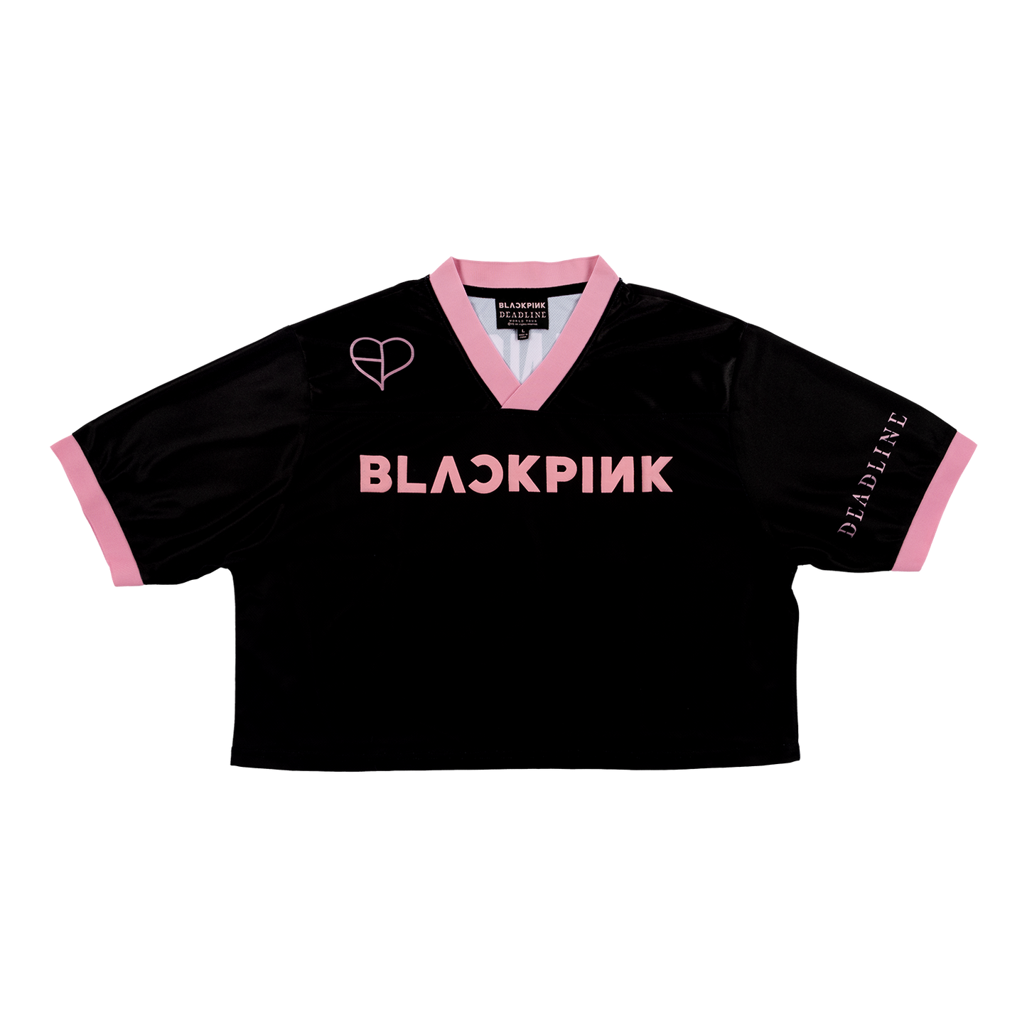 BLACKPINK Cropped Jersey LA Black