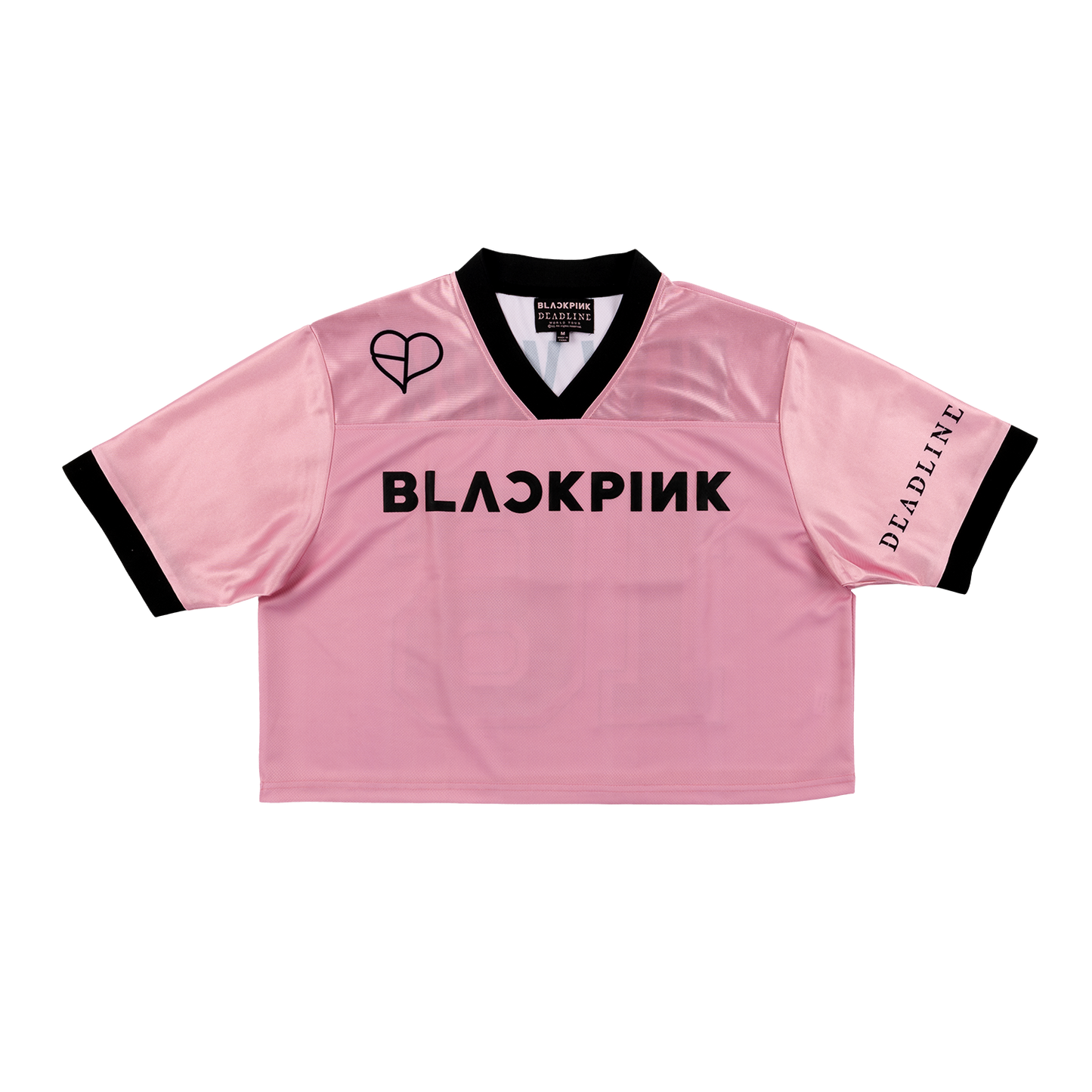 BLACKPINK Cropped Jersey NYC Pink