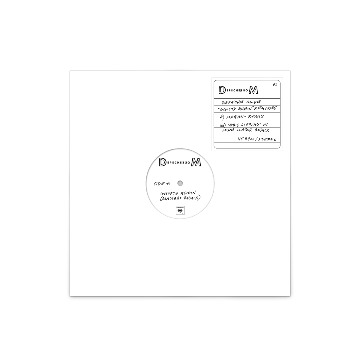 Ghosts Again (Remixes) 12" Vinyl