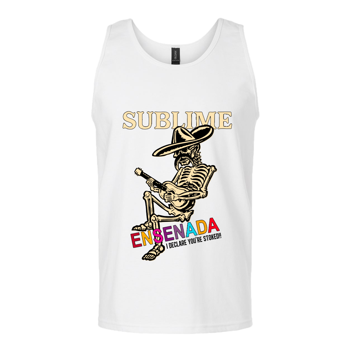 Ensenada Skeleton Tank - White