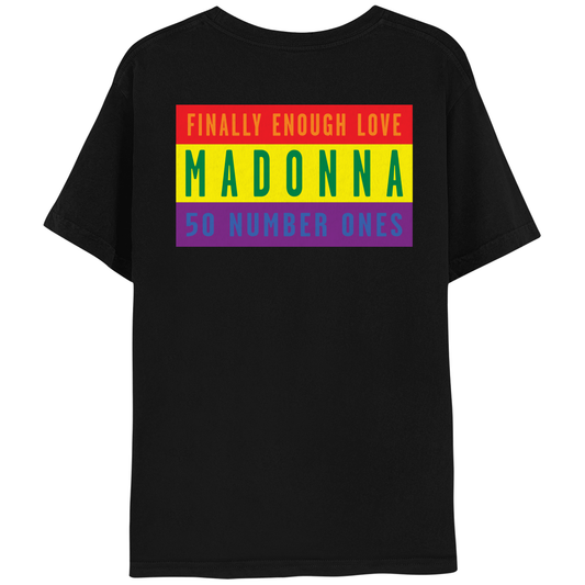 Finally Enough Love 50 Number Ones Flag Tee