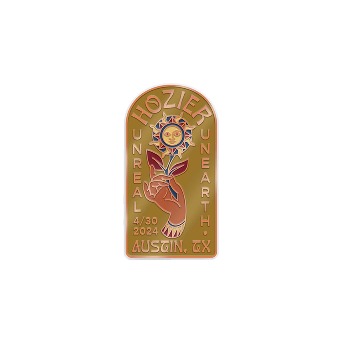 Austin April 30 Show Pin