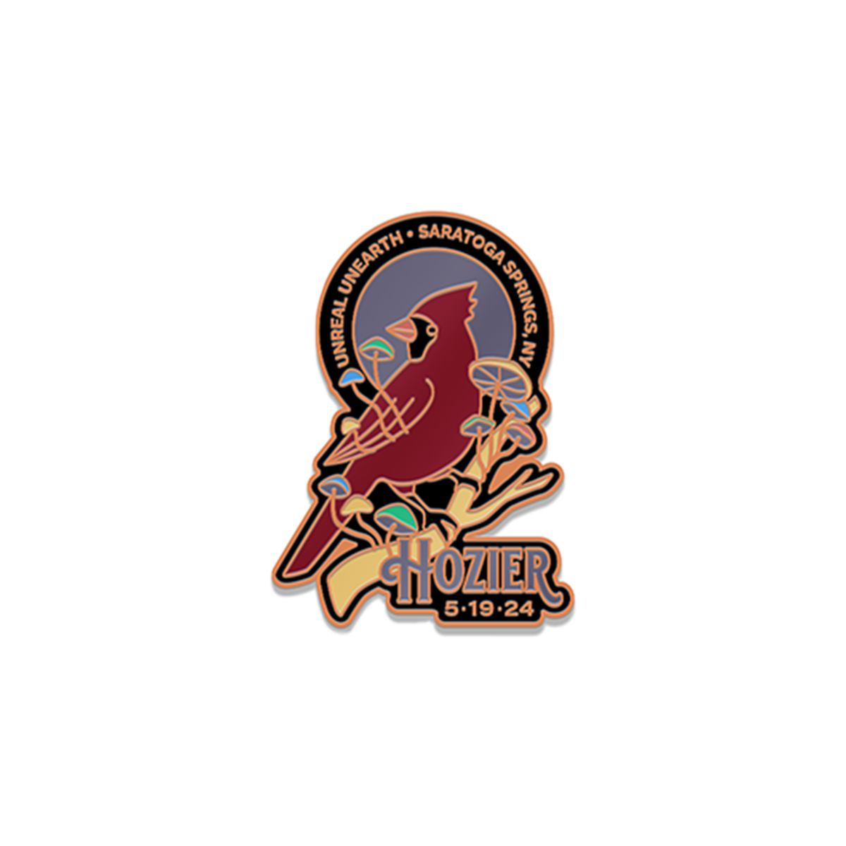 Saratoga Springs May 19 Show Pin