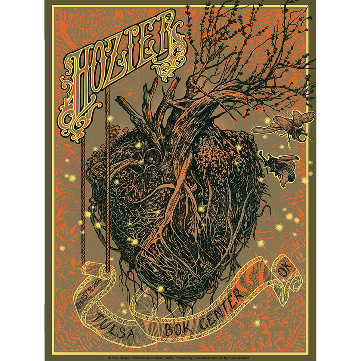 Tulsa August 10 Show Poster