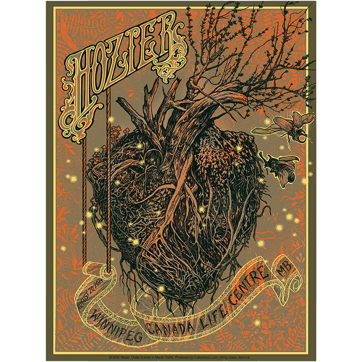 Winnipeg August 20 Show Poster