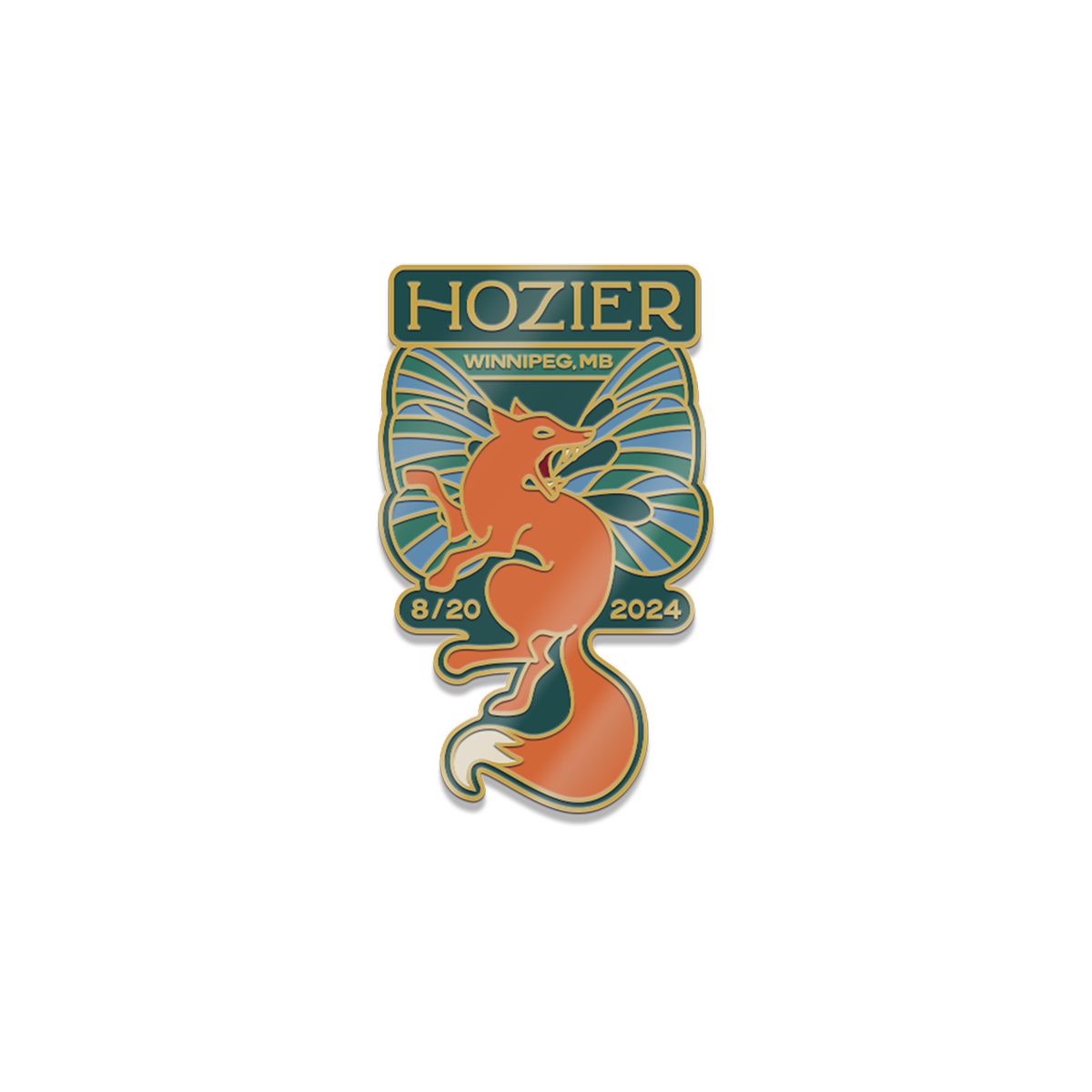 Winnipeg August 20 Show Pin