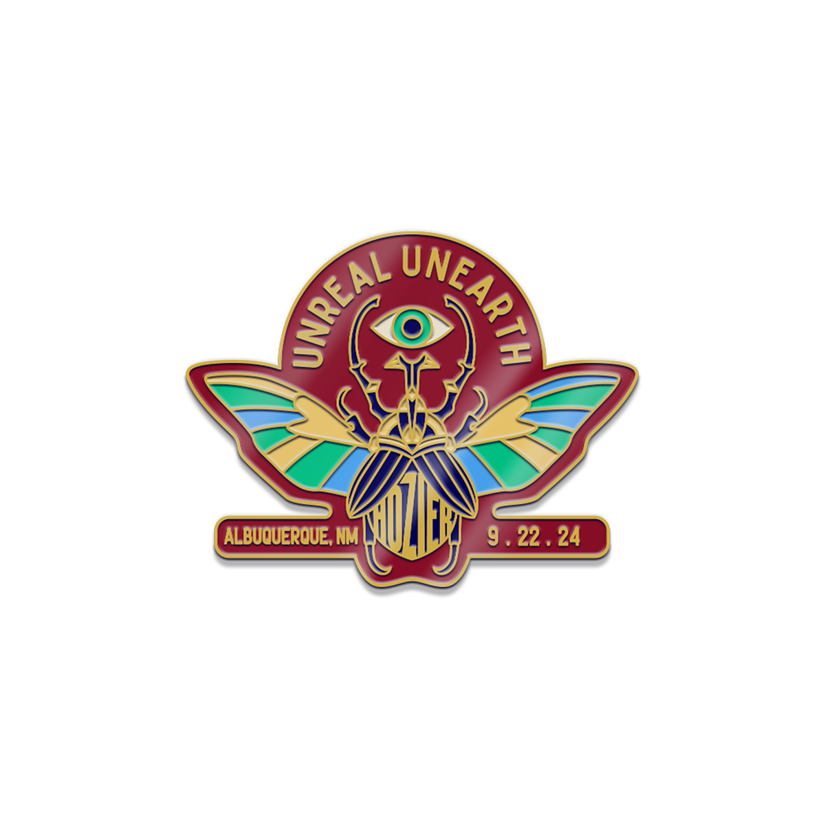 Albuquerque September 22 Show Pin