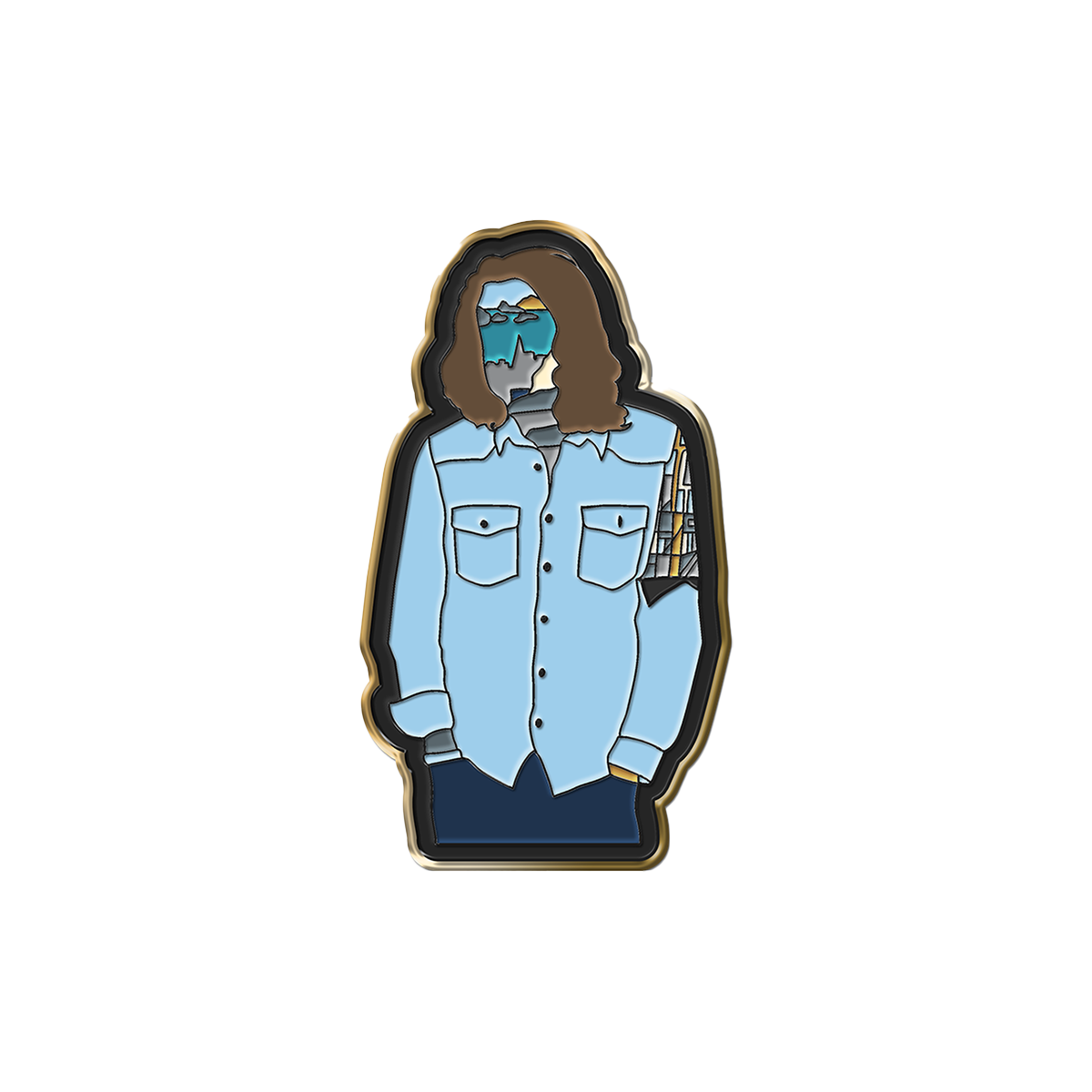 Hozier 10 Year Anniversary Enamel Pin