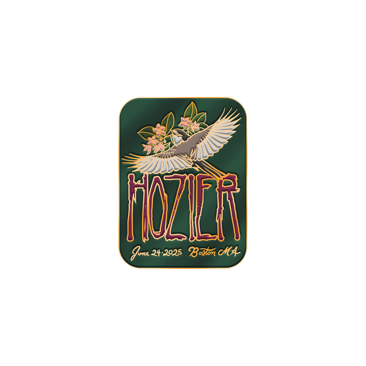 Boston June 24 Show Pin