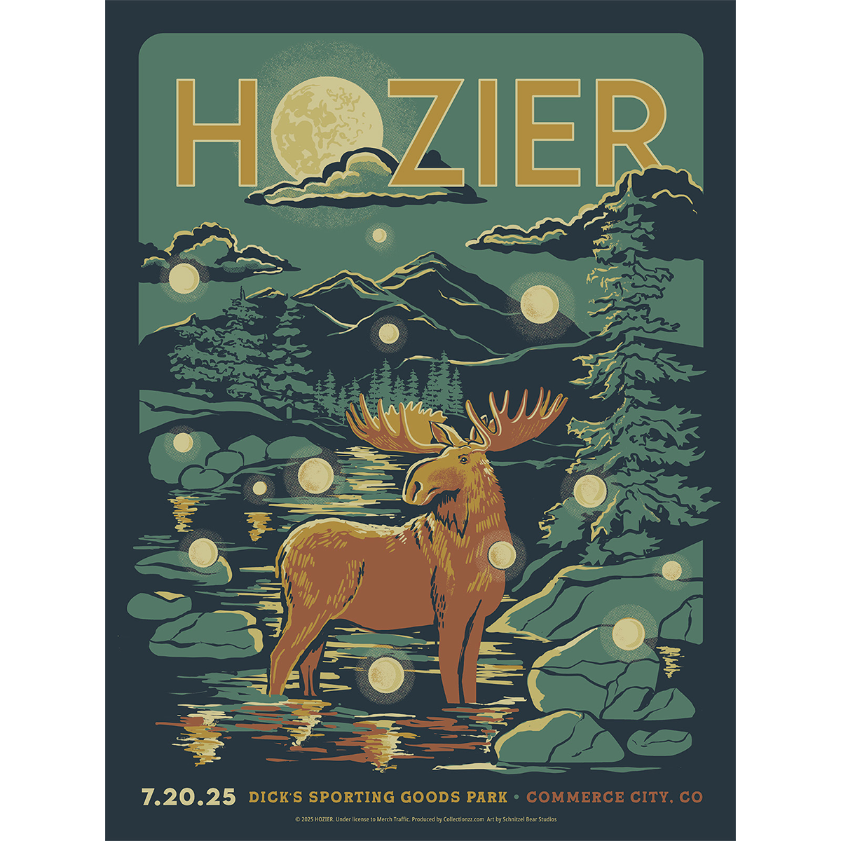 Commerce City July 20 Show Poster