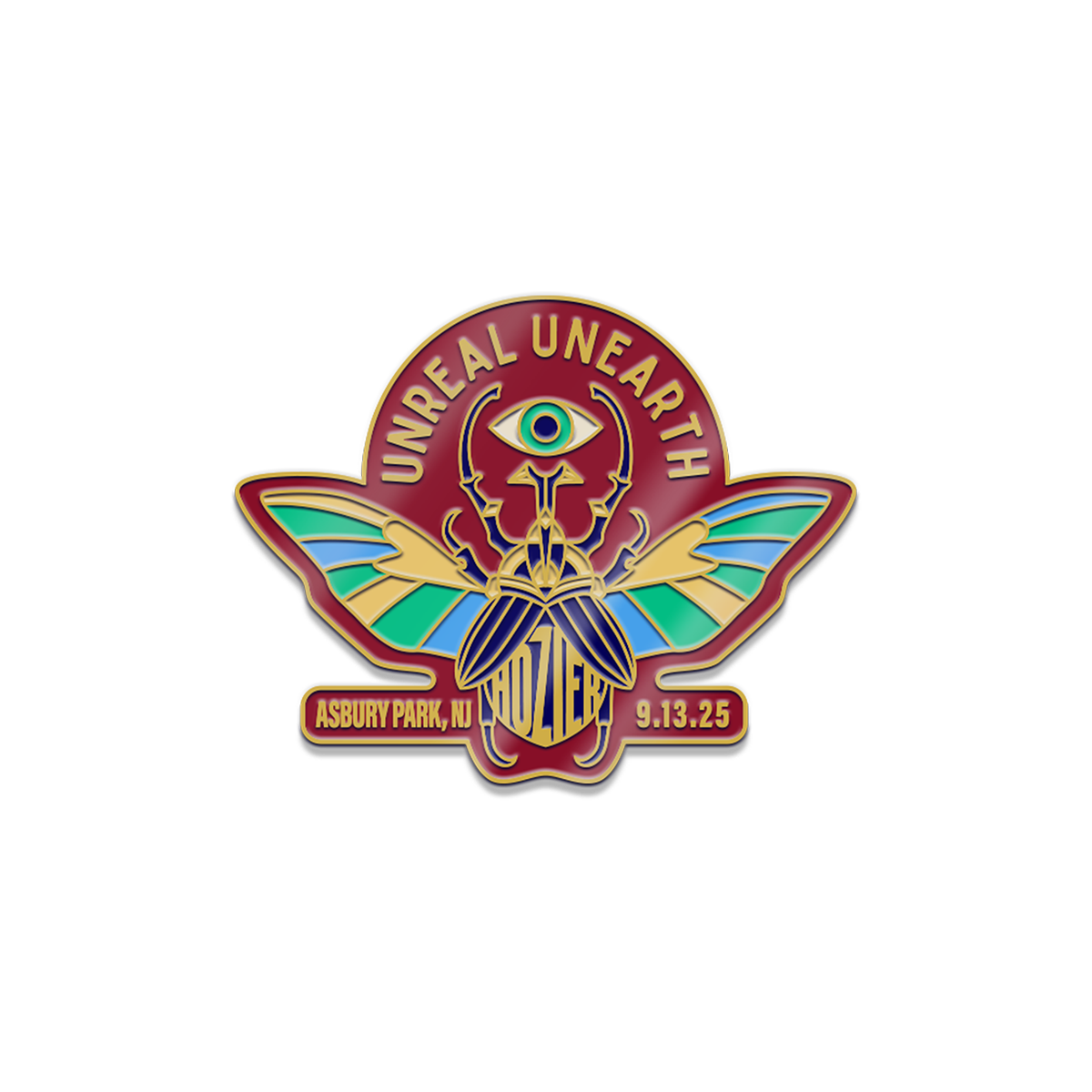 Asbury Park September 13 Show Pin