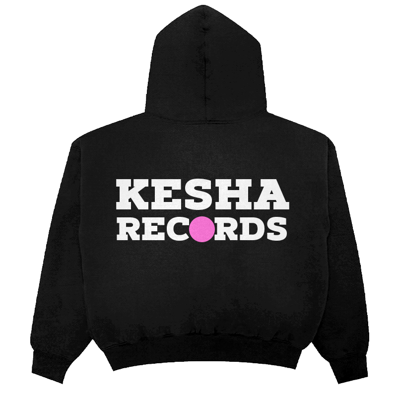 . Kesha Records Hoodie