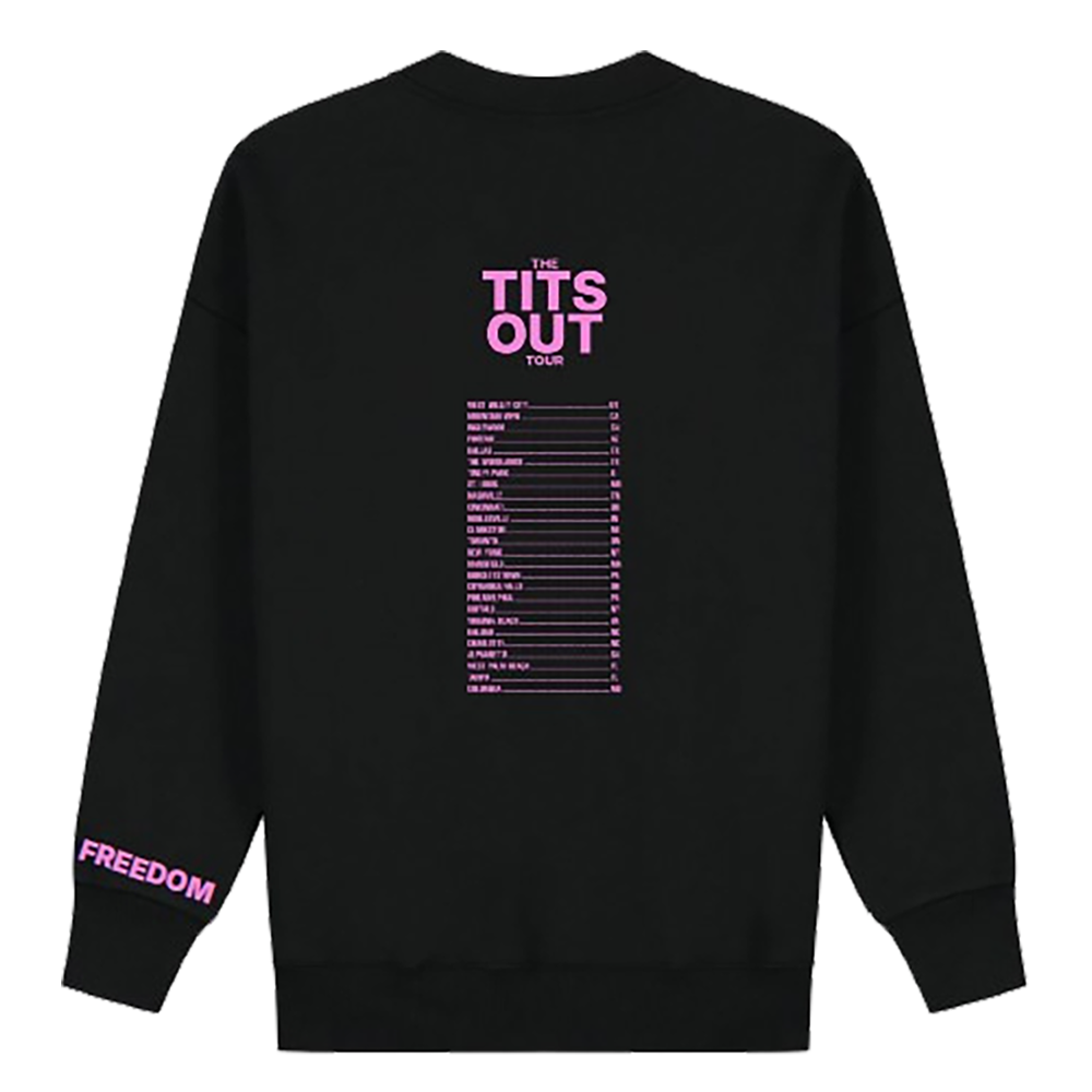 . Tits Out Tour Long Sleeve Tee