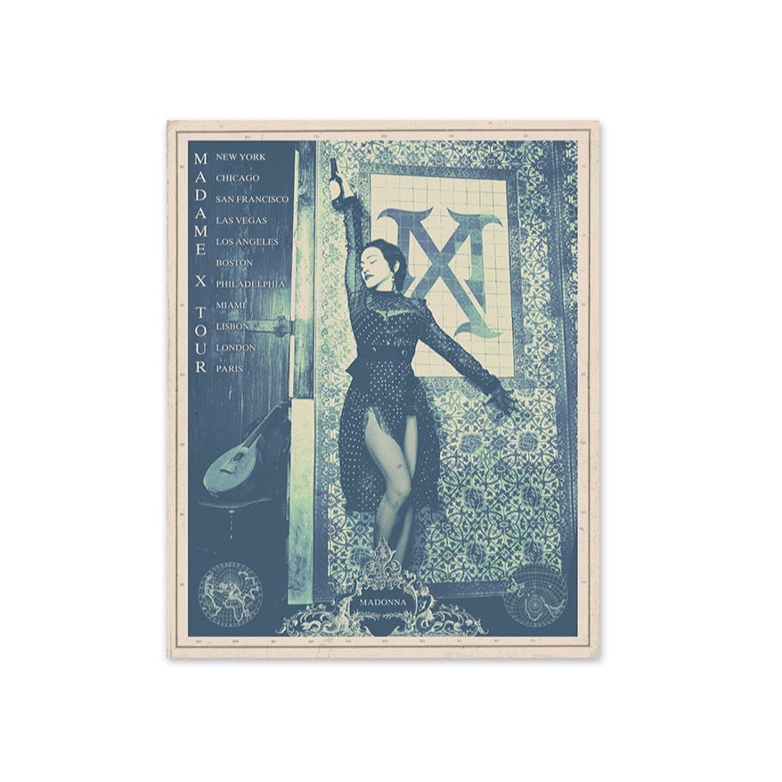 Madonna MX Worldwide Litho-Madonna