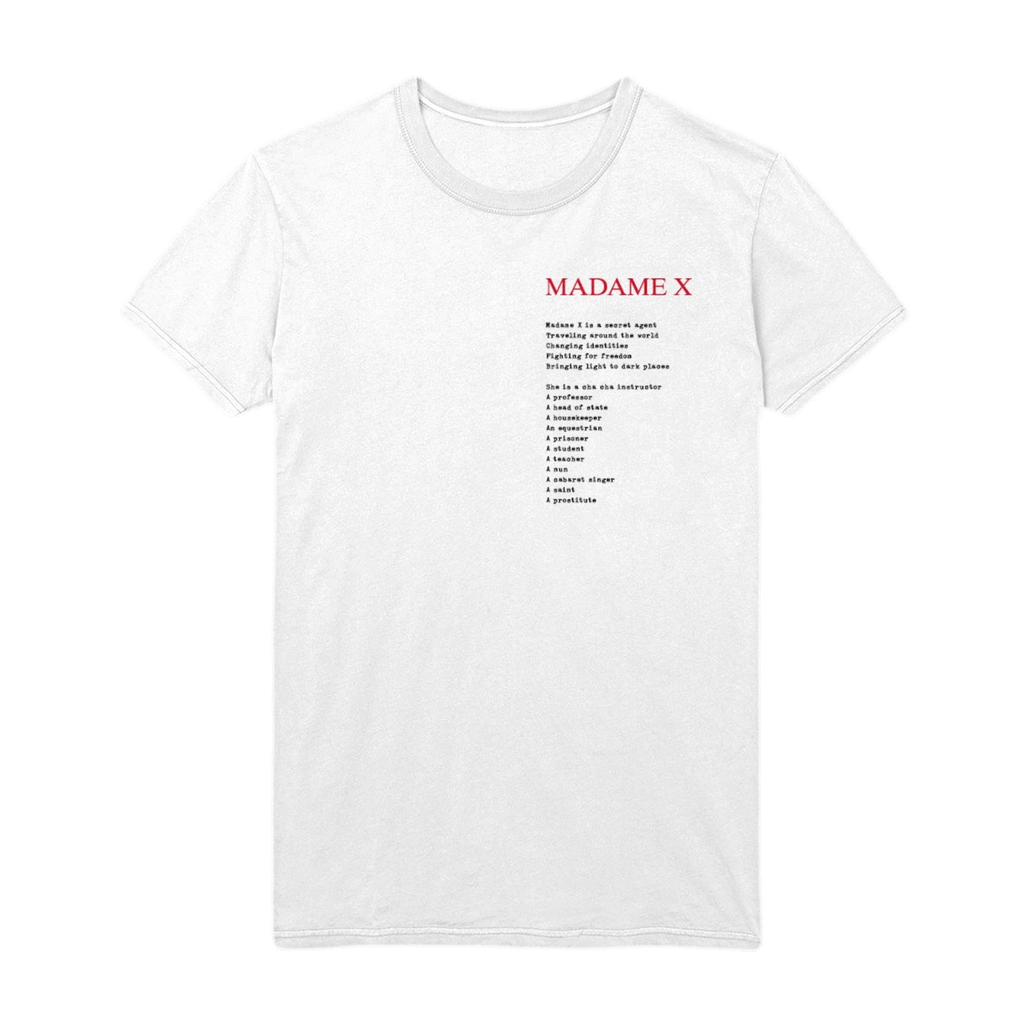Madame X Manifesto Tee-Madonna