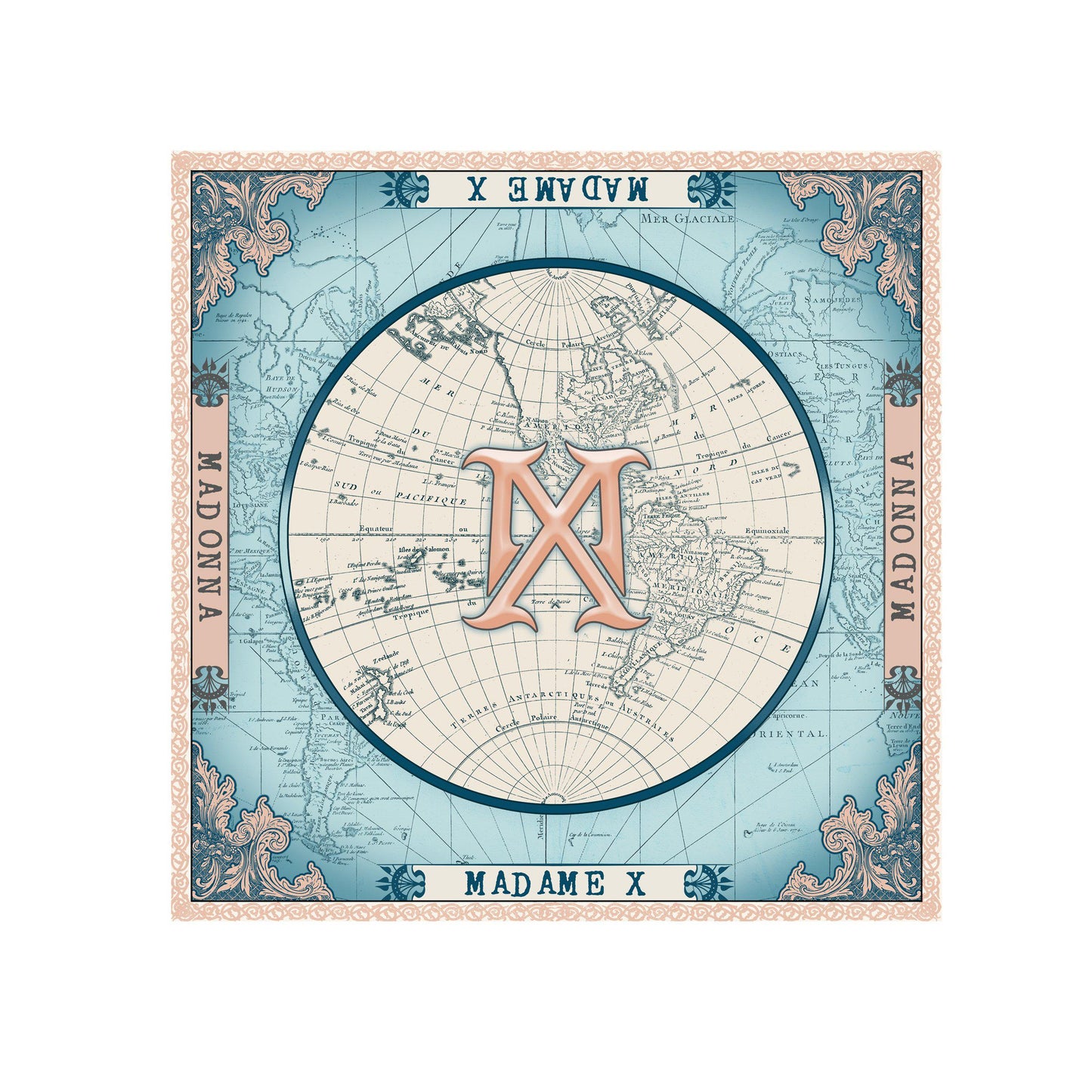 Madame X Logo Scarf-Madonna