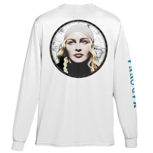 Madonna World Traveler Long Sleeve Tee-Madonna