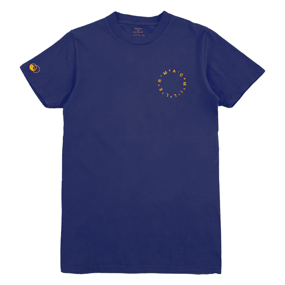 CIRCLES NAVY TEE