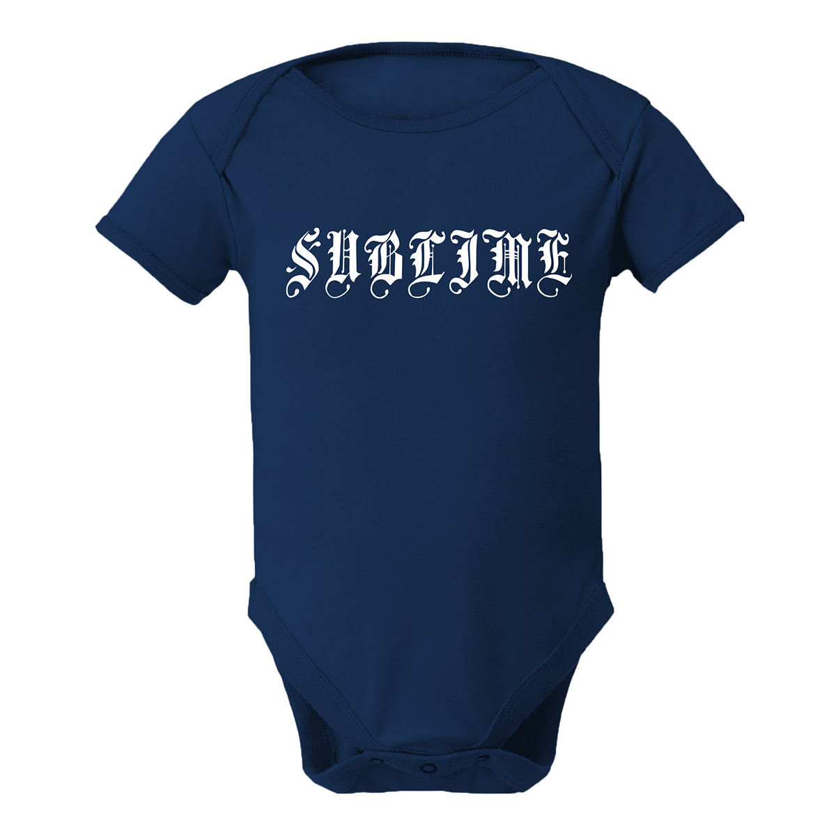 Sublime Logo Navy Onesie