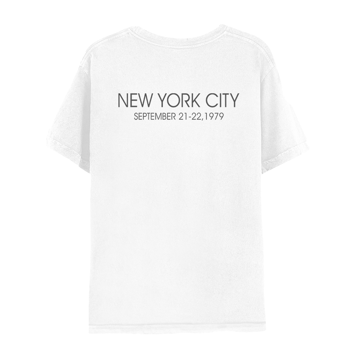 Throwback No Nukes White Tee