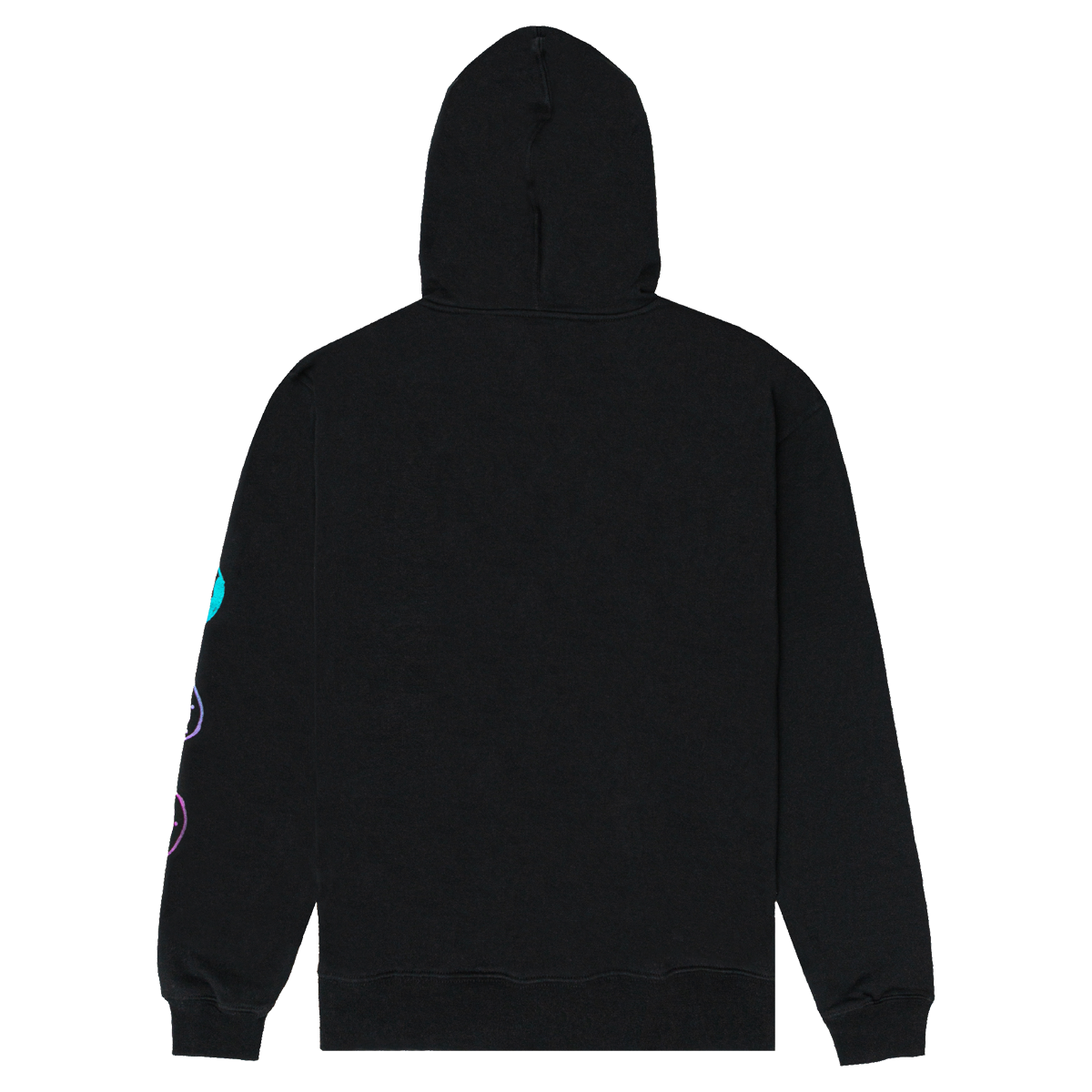 Scribble Pullover Hoodie - Black-Odd Future