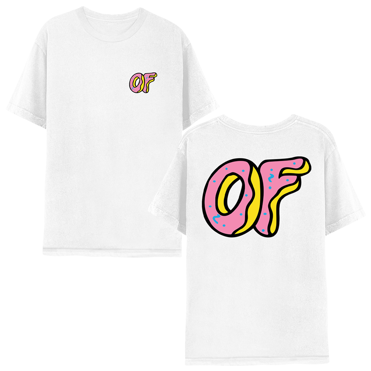 OF Classic Logo T-shirt - White-Odd Future