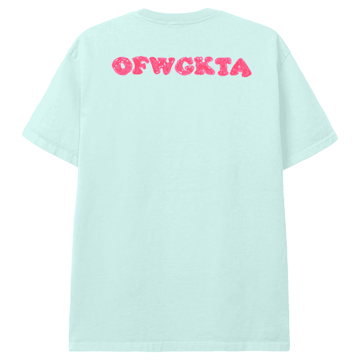 Donut Sketch T-shirt - Celadon-Odd Future
