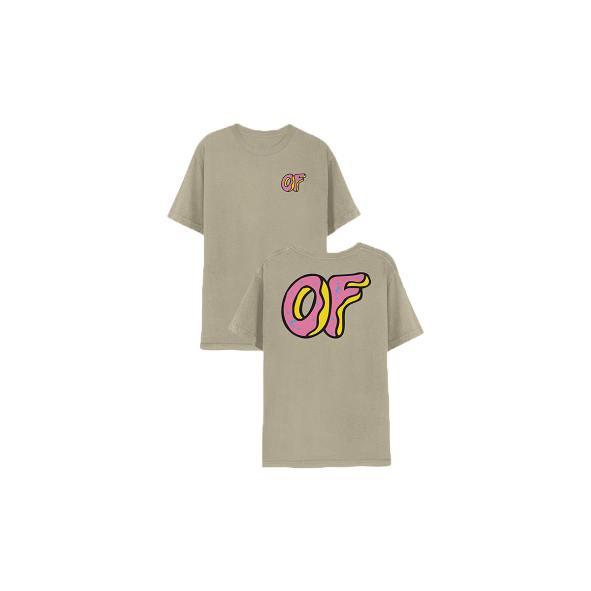 OF Sprinkles Tee - Sandstone