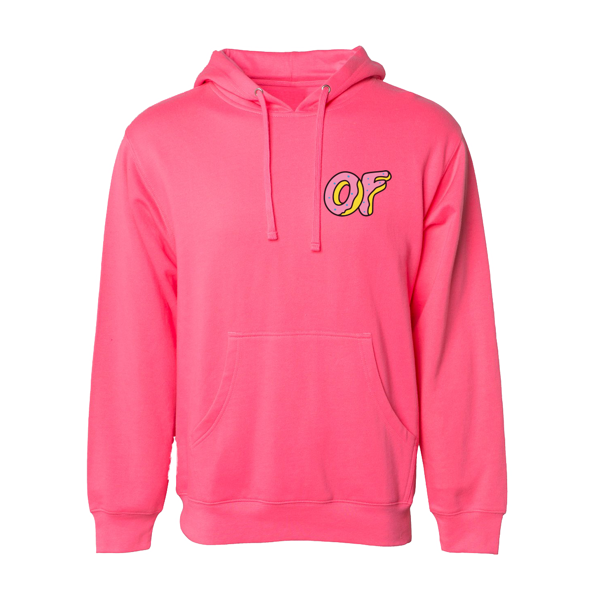 Odd Future Classic Logo Hoodie ‚Äì Pink OFWGKTA Hoodie – Merch Traffic  Superstore, image size:1200x1200